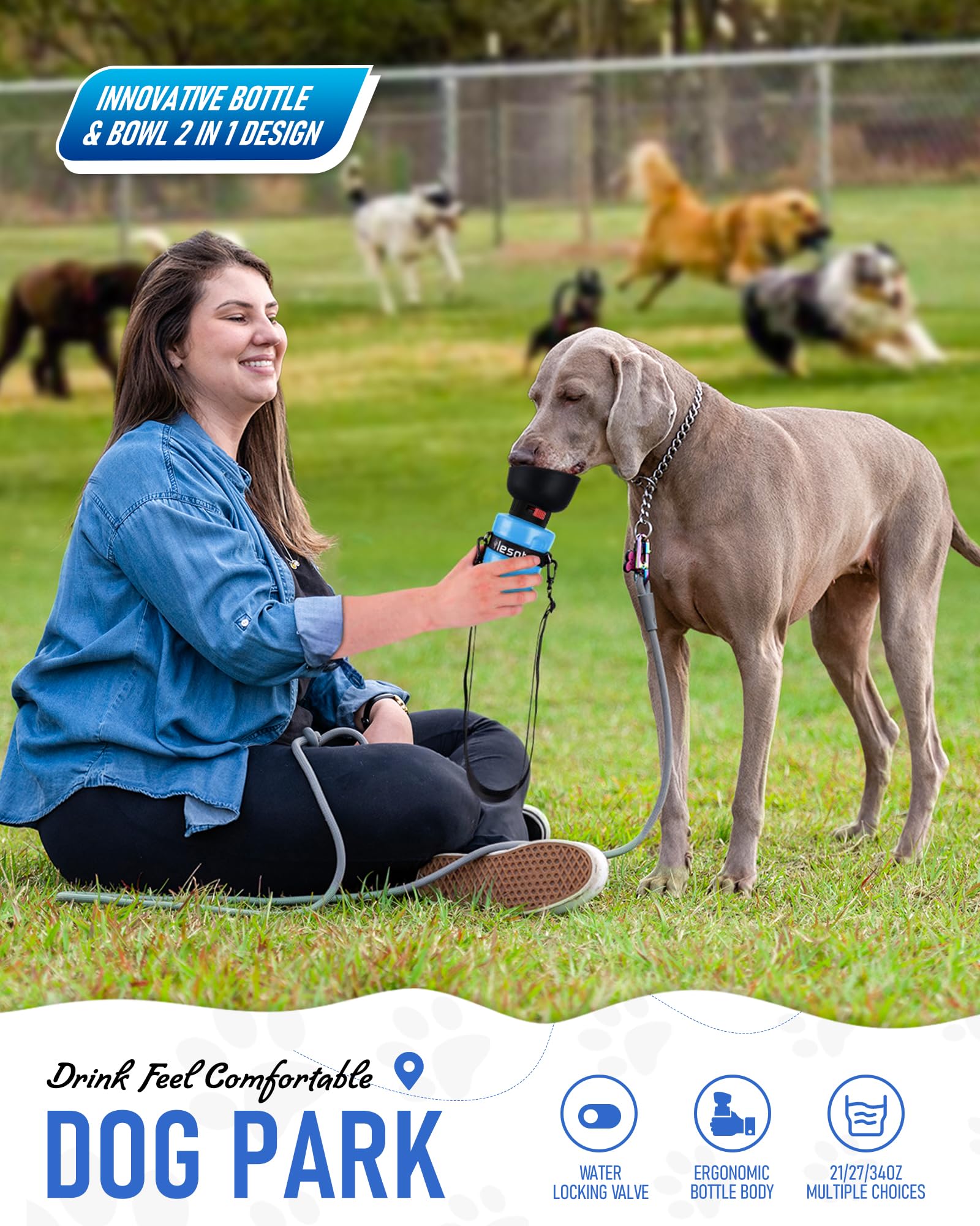 lesotc bol pliable detail silicone montrant confort de boisson pour chien