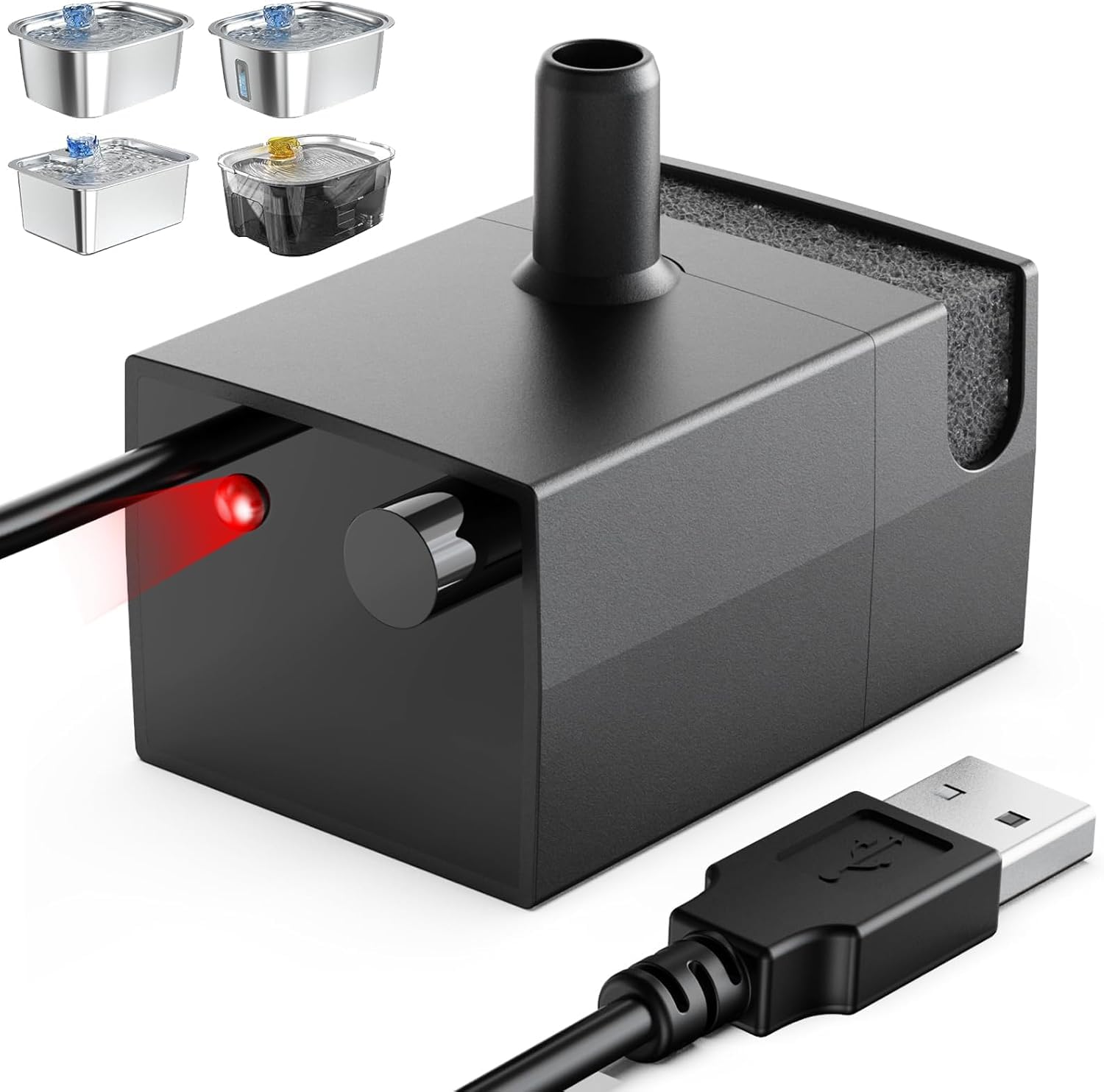 lesotc pompe vue de face montrant la forme compacte et installation facile