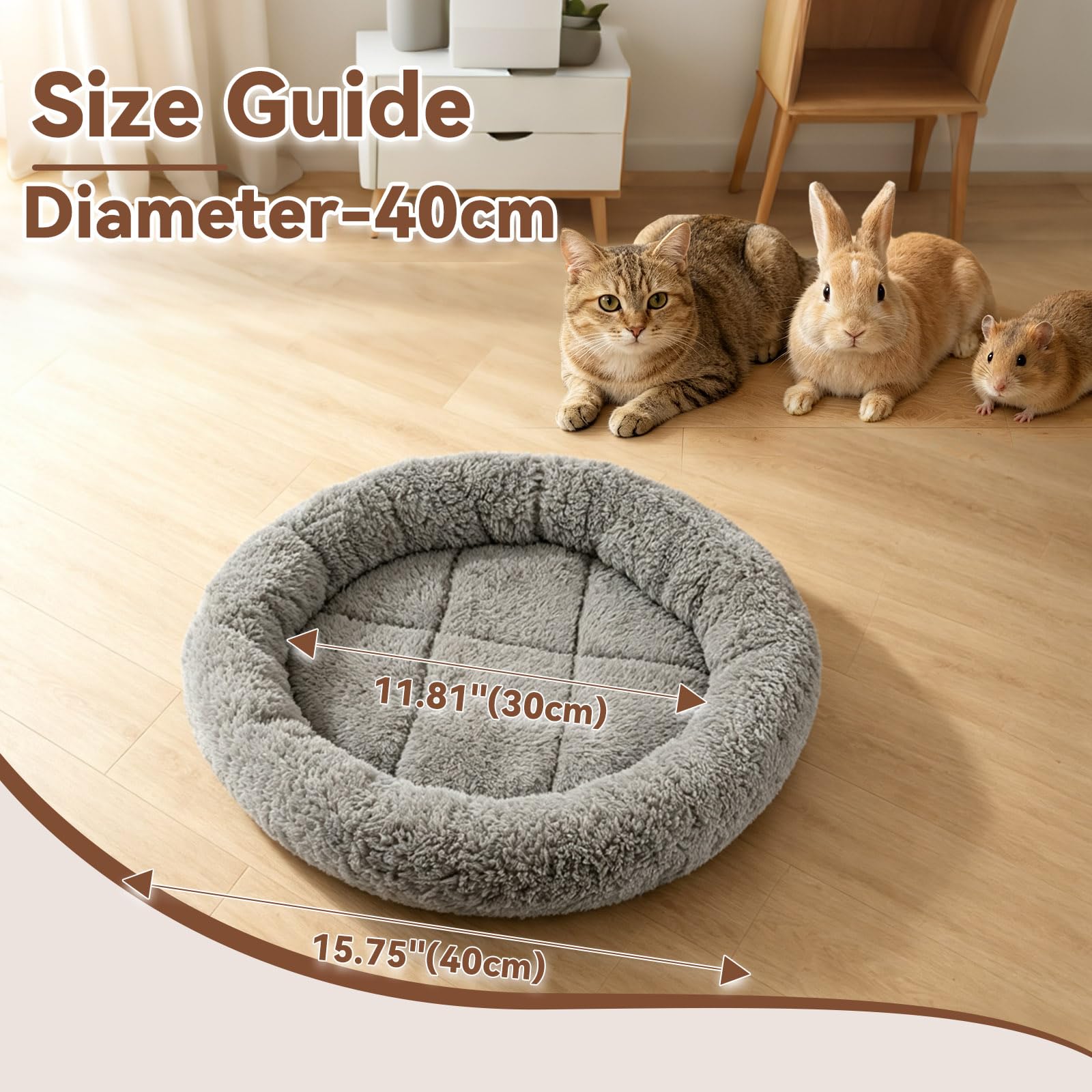LESYPET comparaison main et panier montre taille compacte pratique