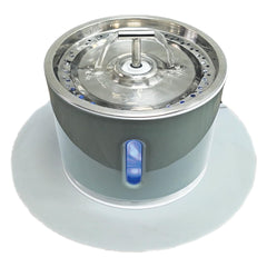 LEVEL ONE PETS bac inox anti-débordement pour nettoyage rapide et durable