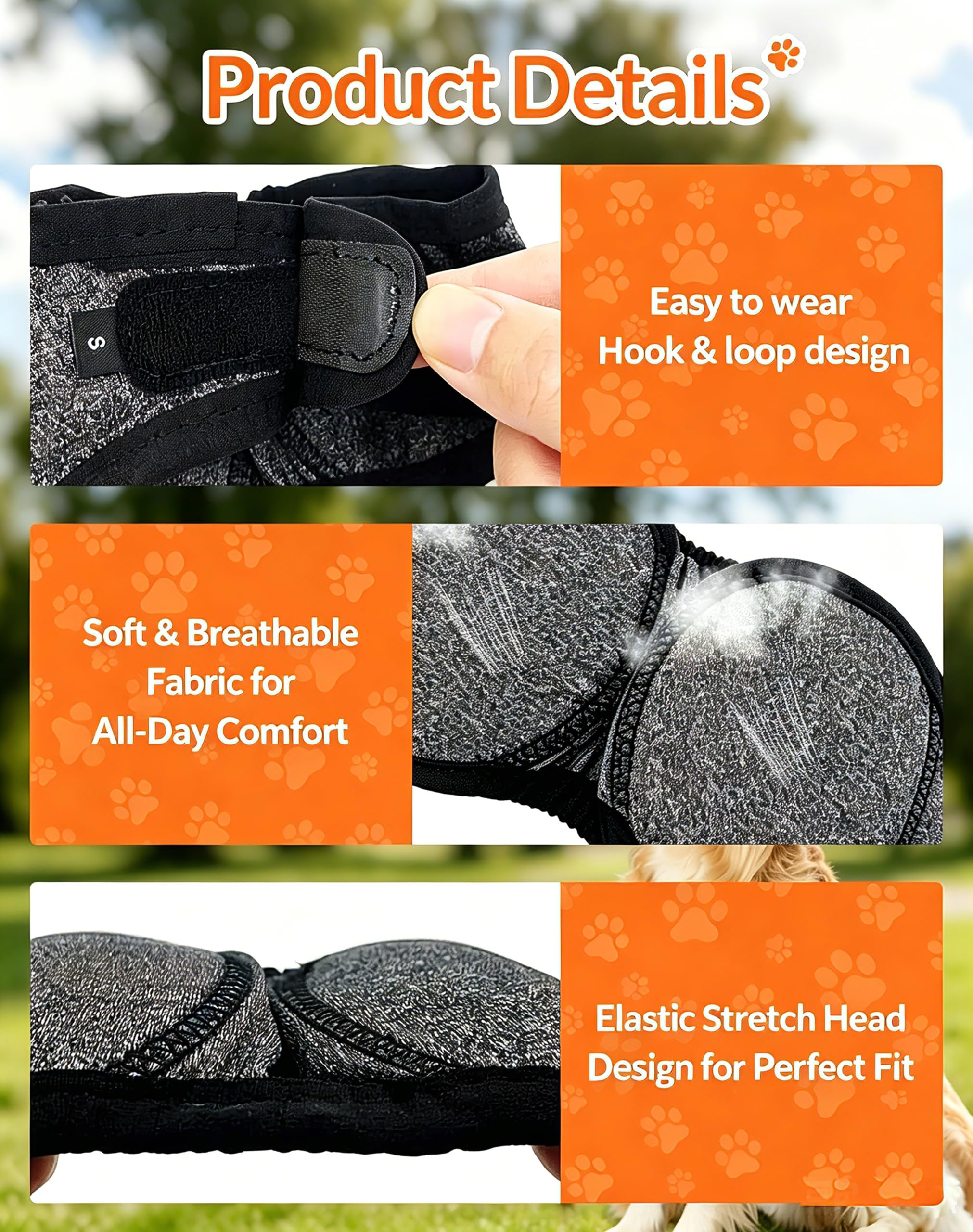 LHP casque utilisé en toilettage avec sèche‑cheveux, protection des oreilles