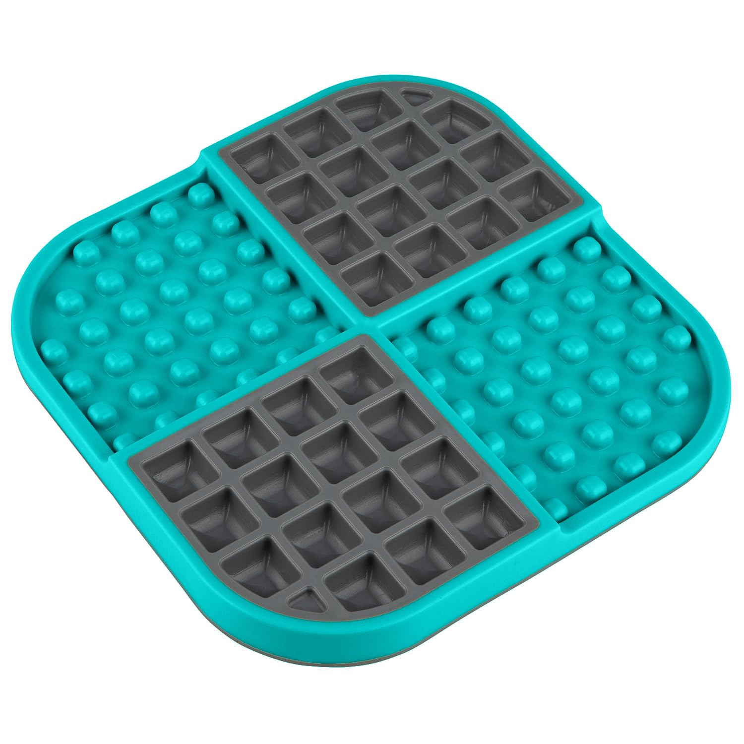 LICKIMAT Slomo mélange croquettes et yaourt combine textures et stimulation
