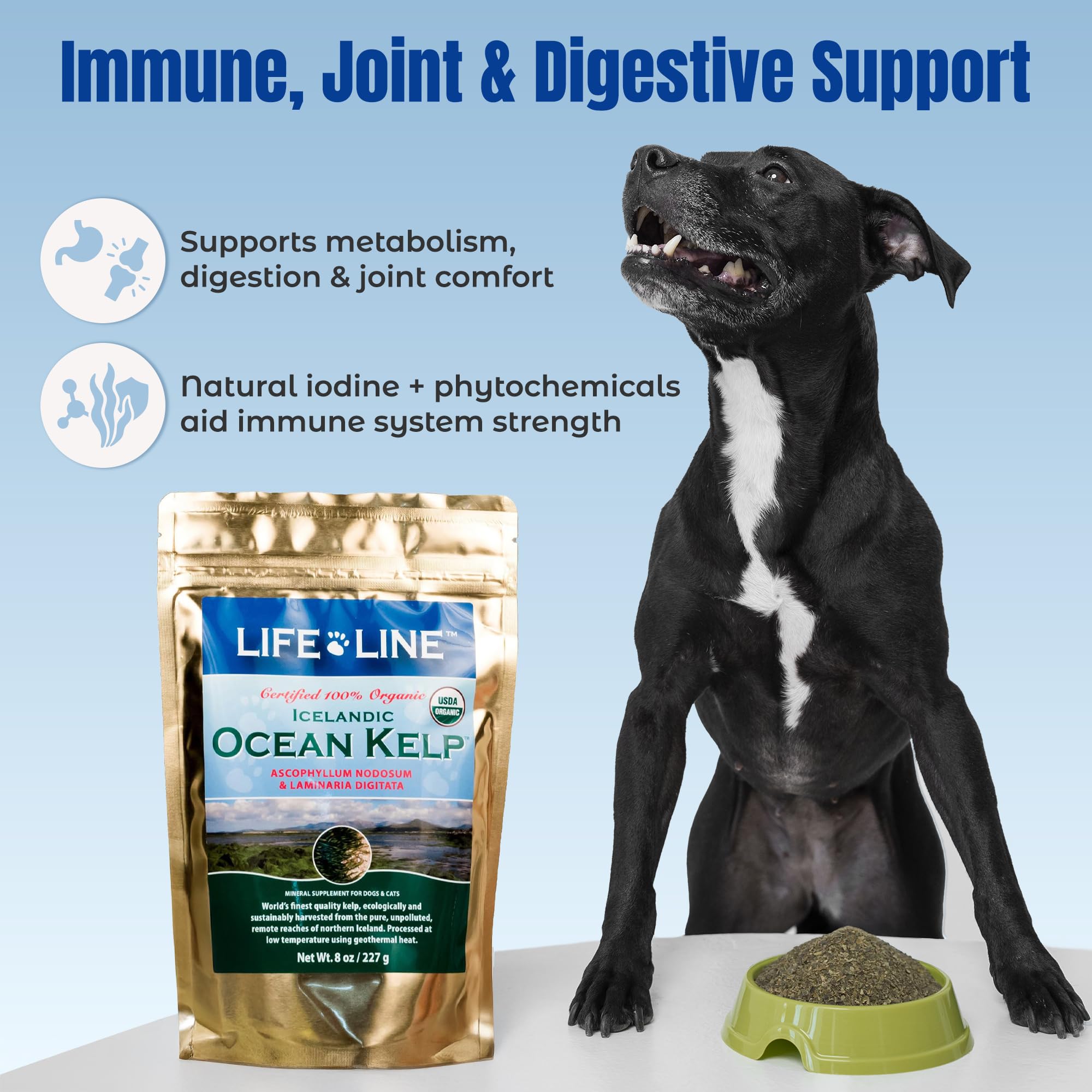 Life Line étiquette avec certifications bio garantissant traçabilité