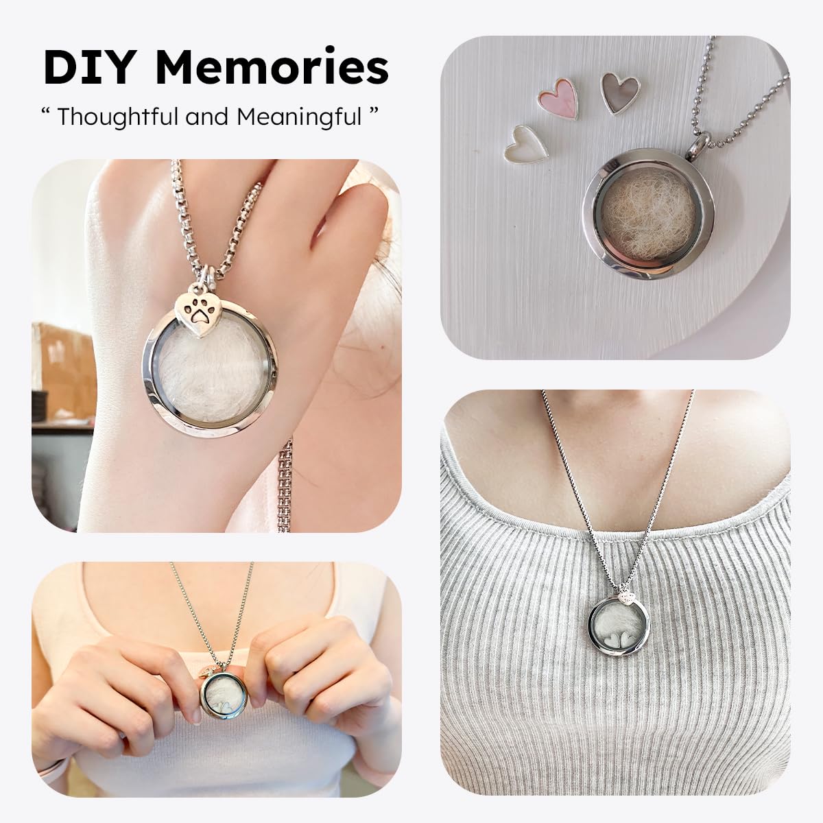Lifelisa pendentif avec charm "love" pour personnaliser et embellir