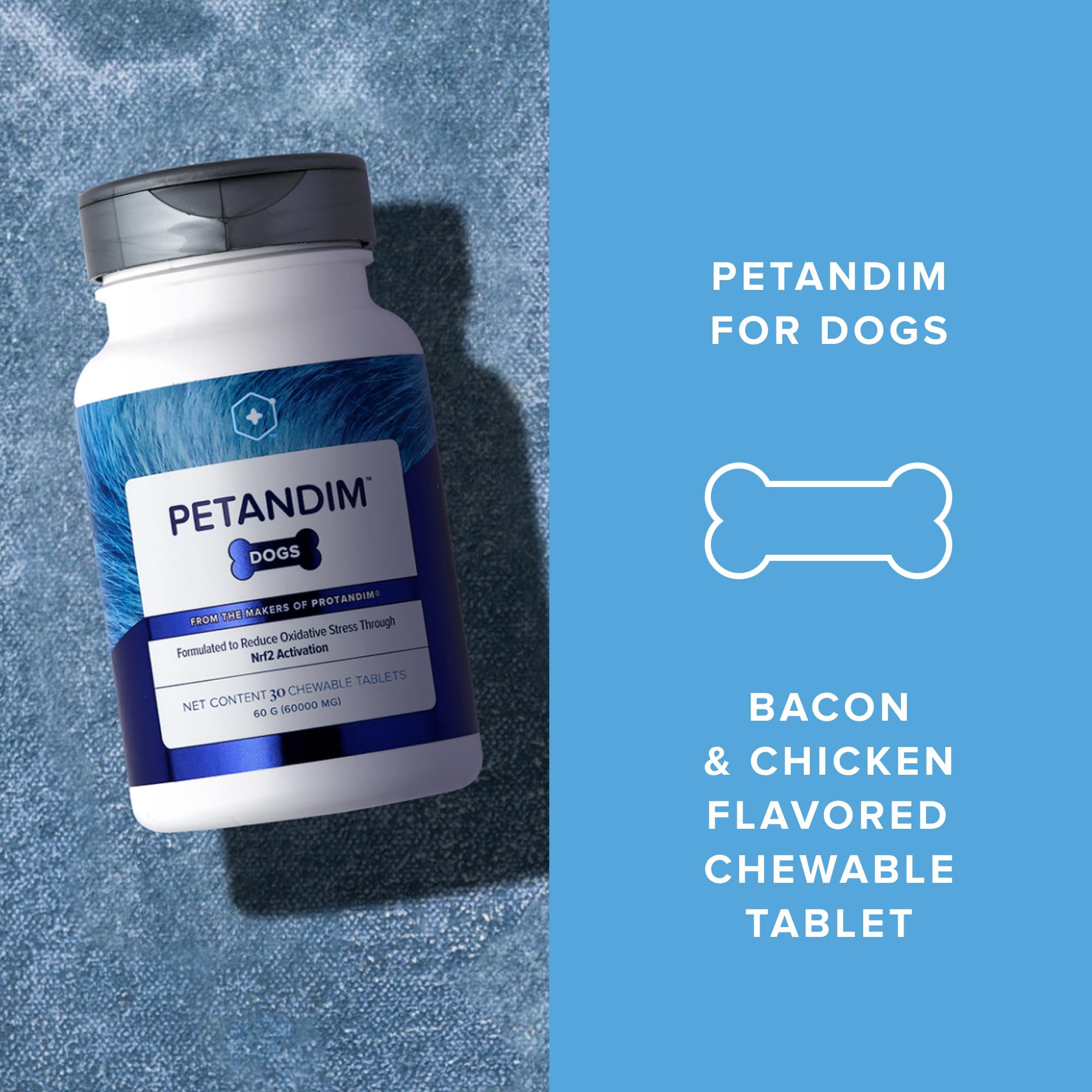LifeVantage chien prenant comprimé savoureux favorisant acceptation et routine