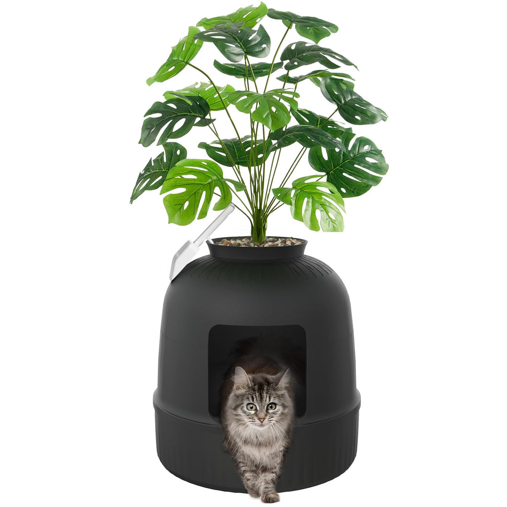 lifewit pot de fleur face montrant design discret et intégration décorative