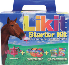 Likit starter kit emballage compact montrant le kit prêt à l'installation, facilite l'enrichissement
