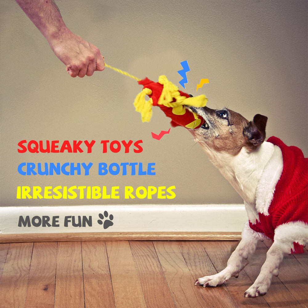 lilfrd chien jouant avec octopus met en scène divertissement et activité physique