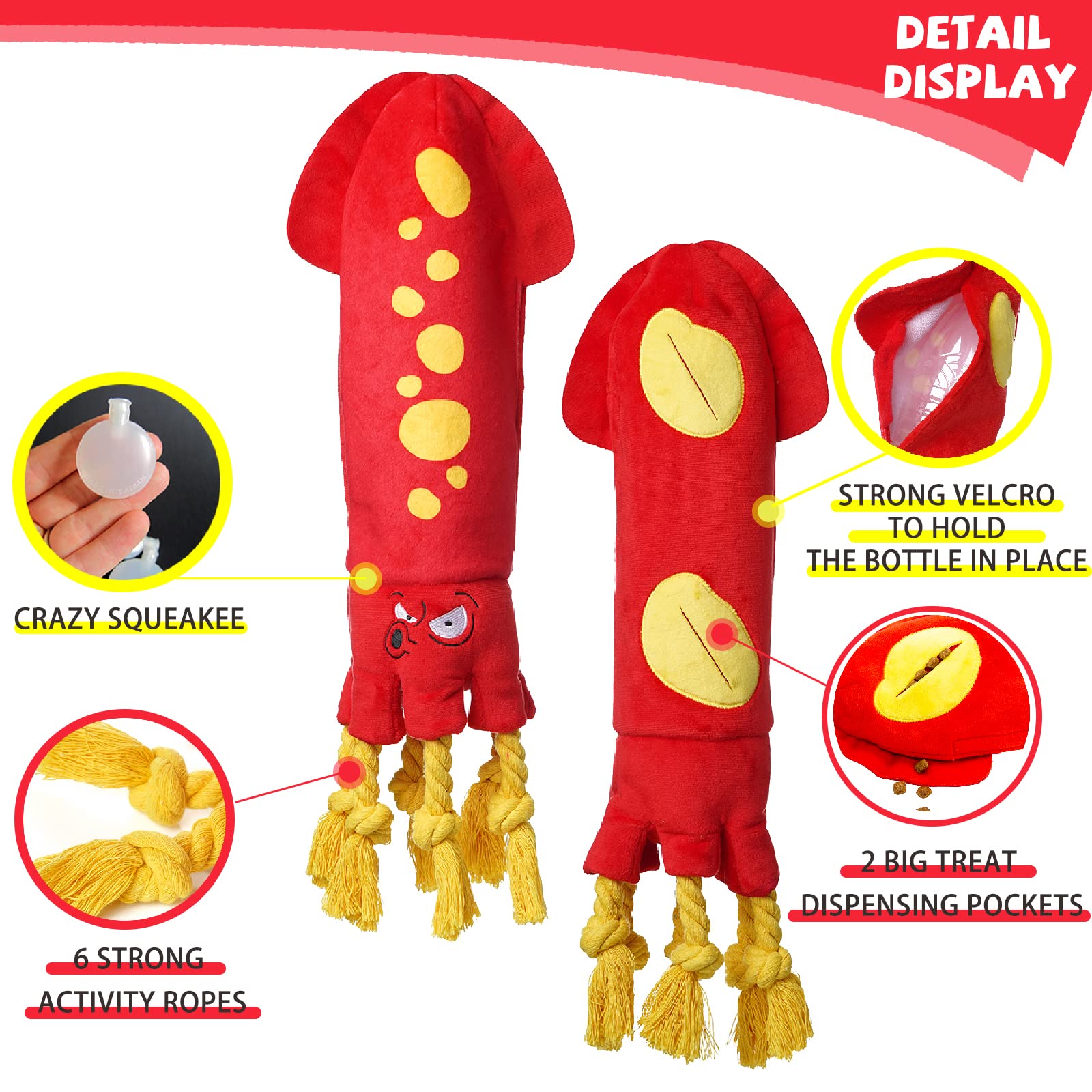 lilfrd poches à friandises ouvertes montrent insertion facile et stimulation mentale