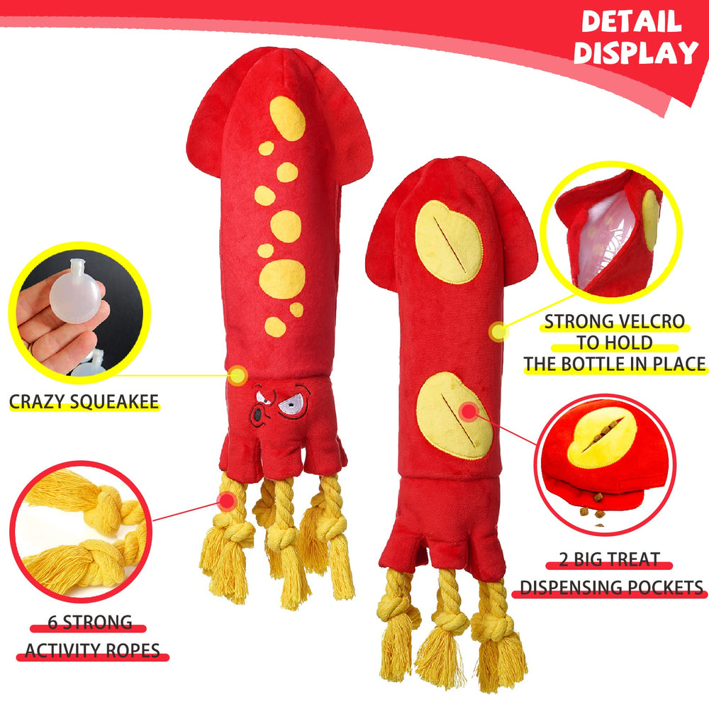 lilfrd poches à friandises ouvertes montrent insertion facile et stimulation mentale