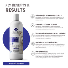 Lillian Ruff shampooing appliqué sur chien en bain pour nettoyage efficace