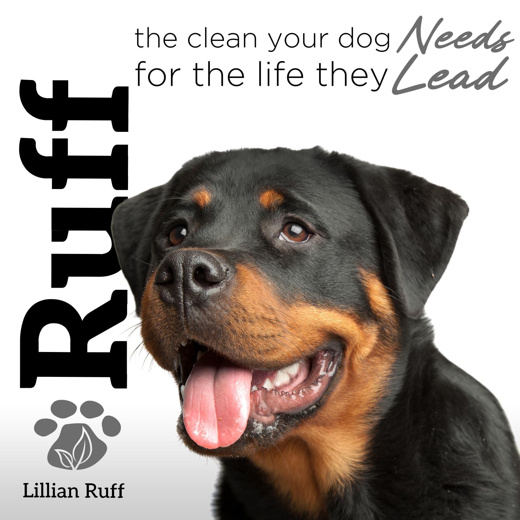 Lillian Ruff chien propre en extérieur montrant parfum durable et pelage restauré