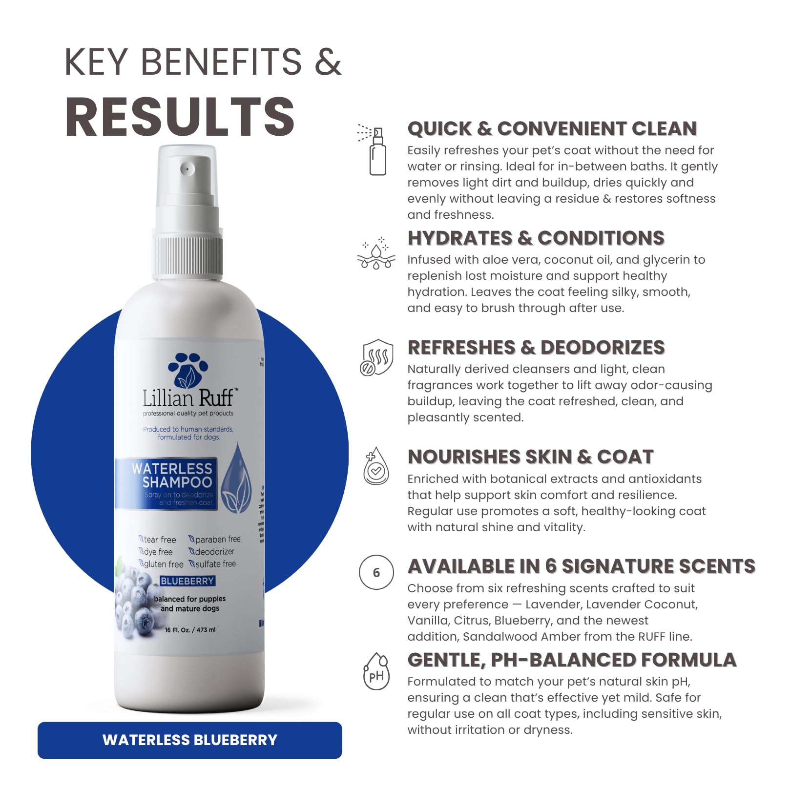 Lillian Ruff gros plan texture et huiles essentielles hydratantes pour douceur