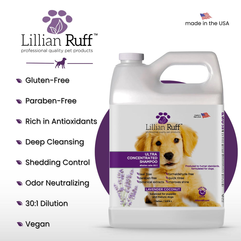 Lillian Ruff produit en salon de toilettage apportant efficacité professionnelle