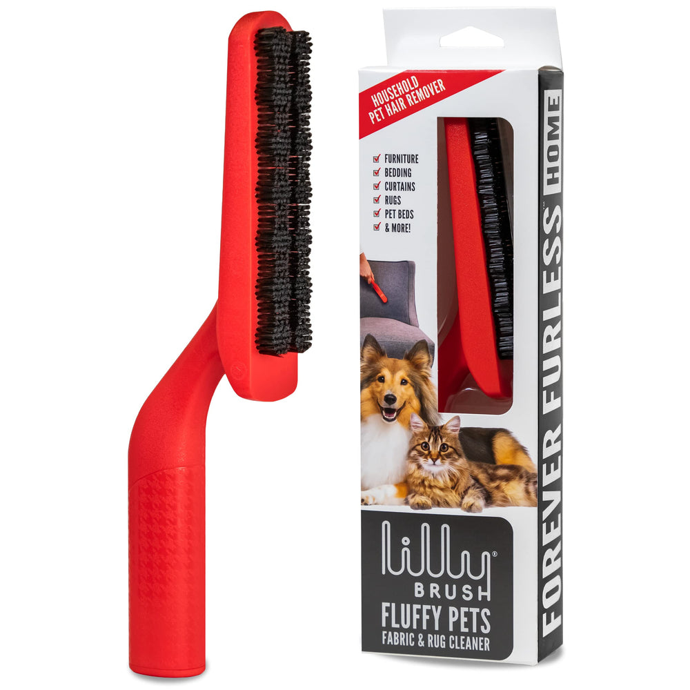 Lilly Brush Fluffy face avant montrant design et compactité, gain de temps