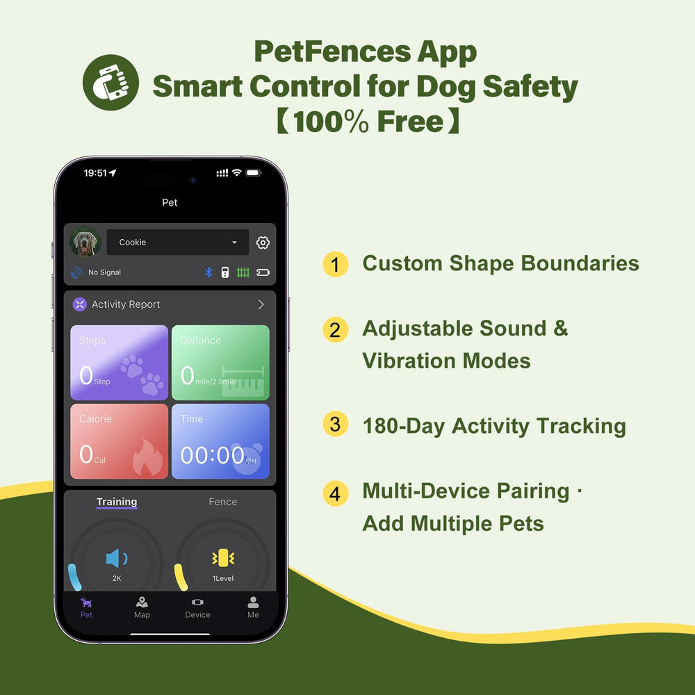 Lilyeel application montrant zone polygonale pour limites personnalisées