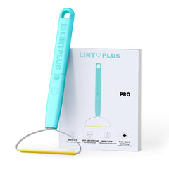 LINTPLUS vue face du Pro Plus montrant design compact et rangement pratique