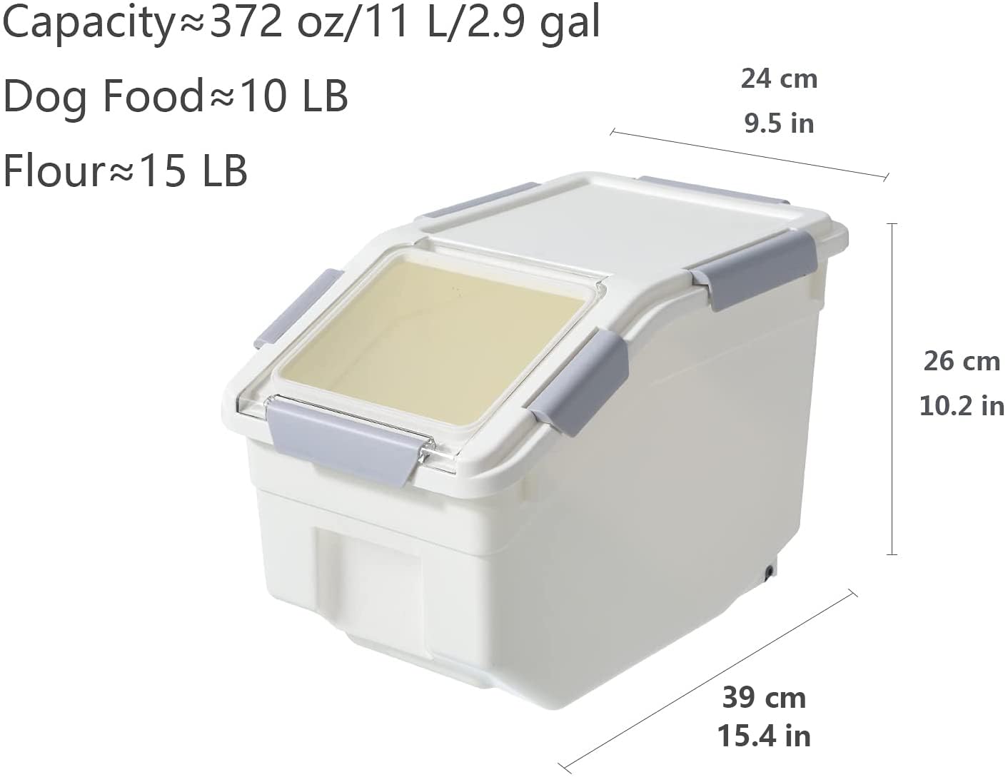 LISM comparaison tailles dans garde-manger pour organisation optimale