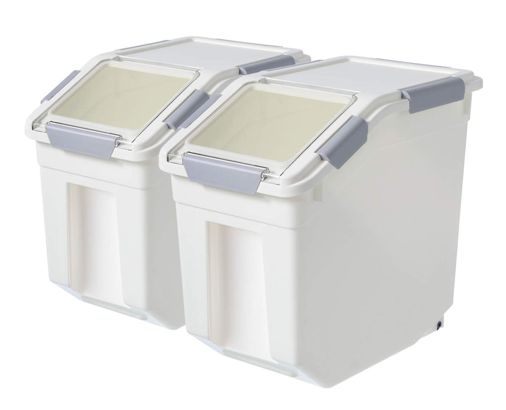 LISM devant packaging boîtes alimentaires montrant rangement pratique