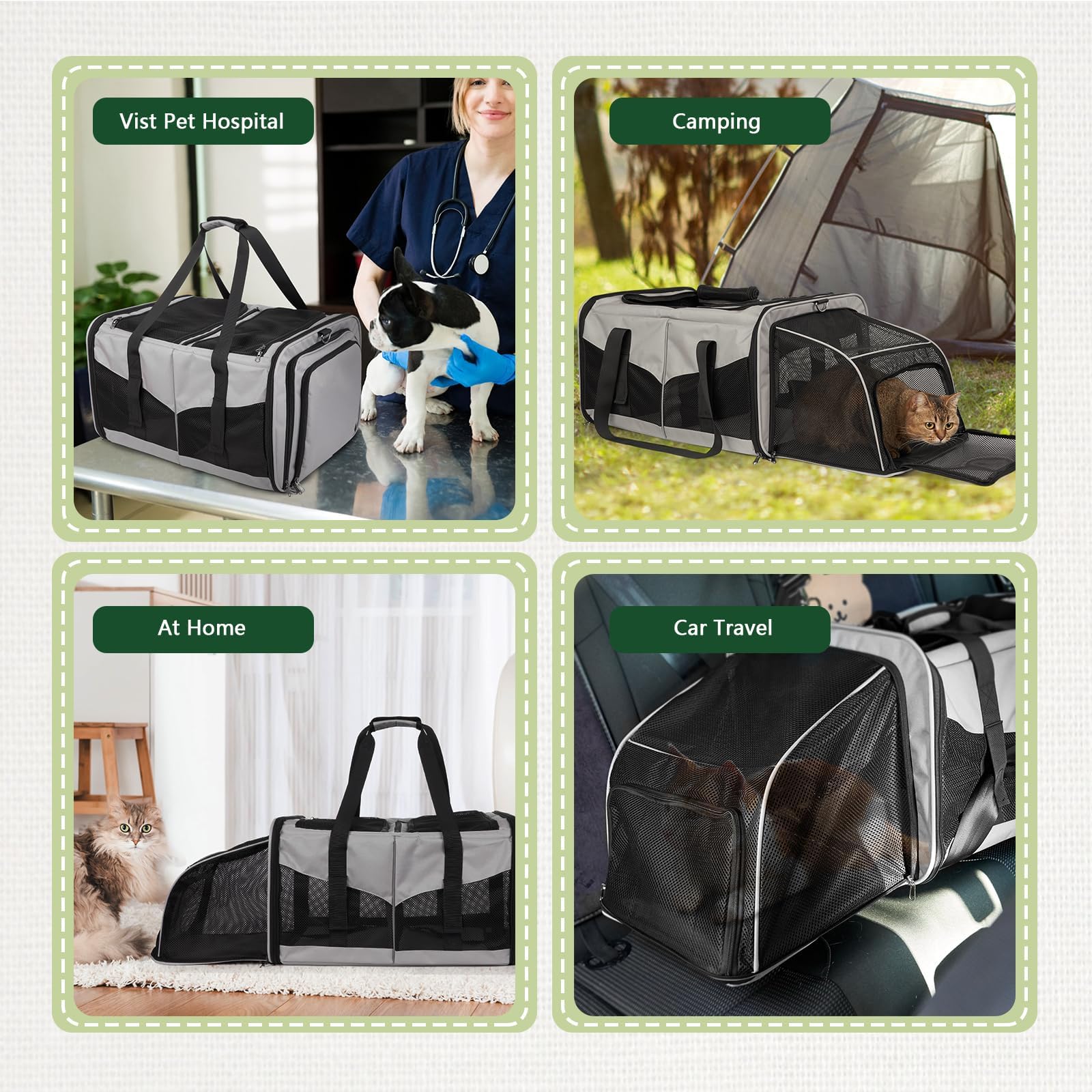 LitaiL tissu 600D et coutures renforcées, durabilité assurée