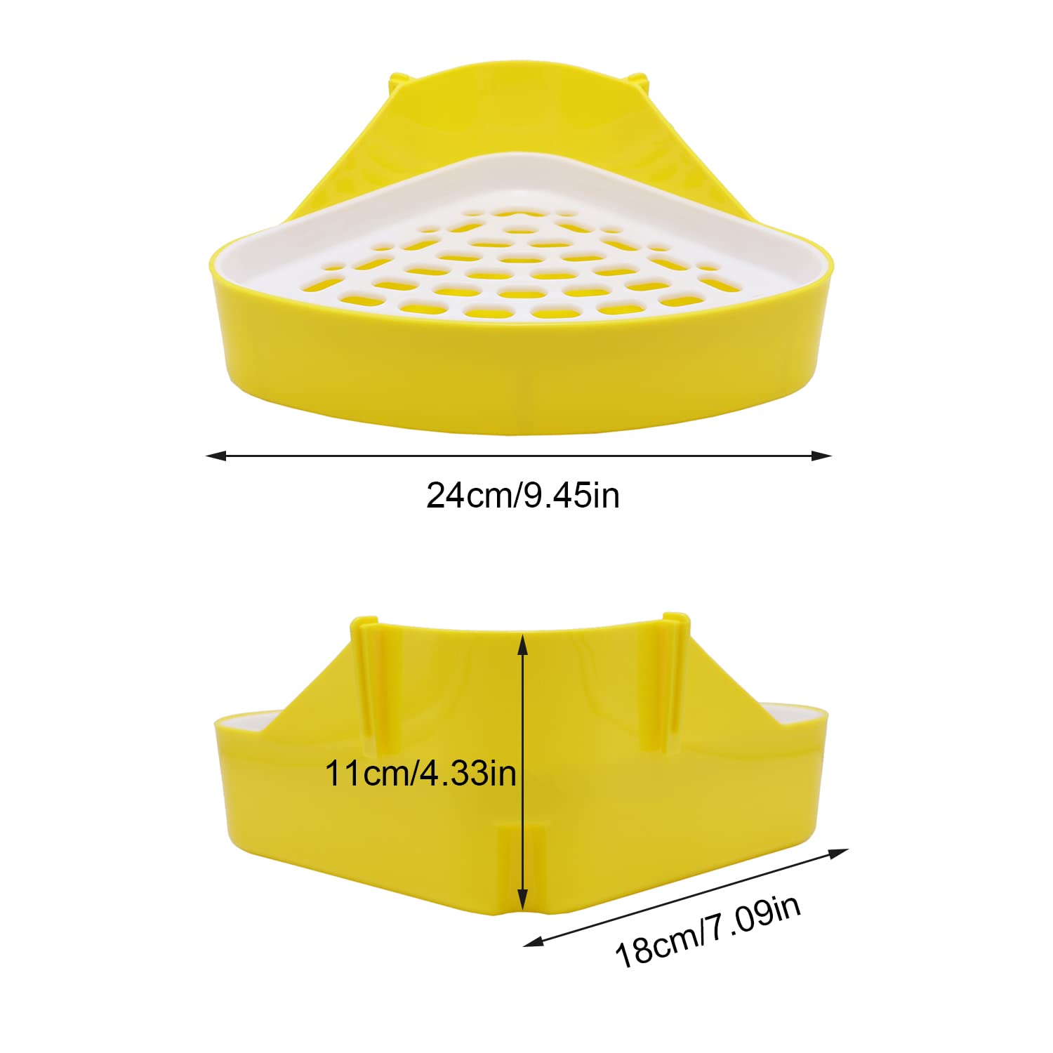Litewoo bordure crantée en gros plan limitant les projections de litière