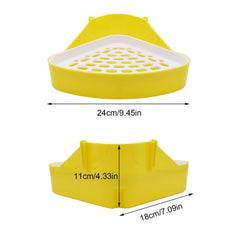 Litewoo bordure crantée en gros plan limitant les projections de litière