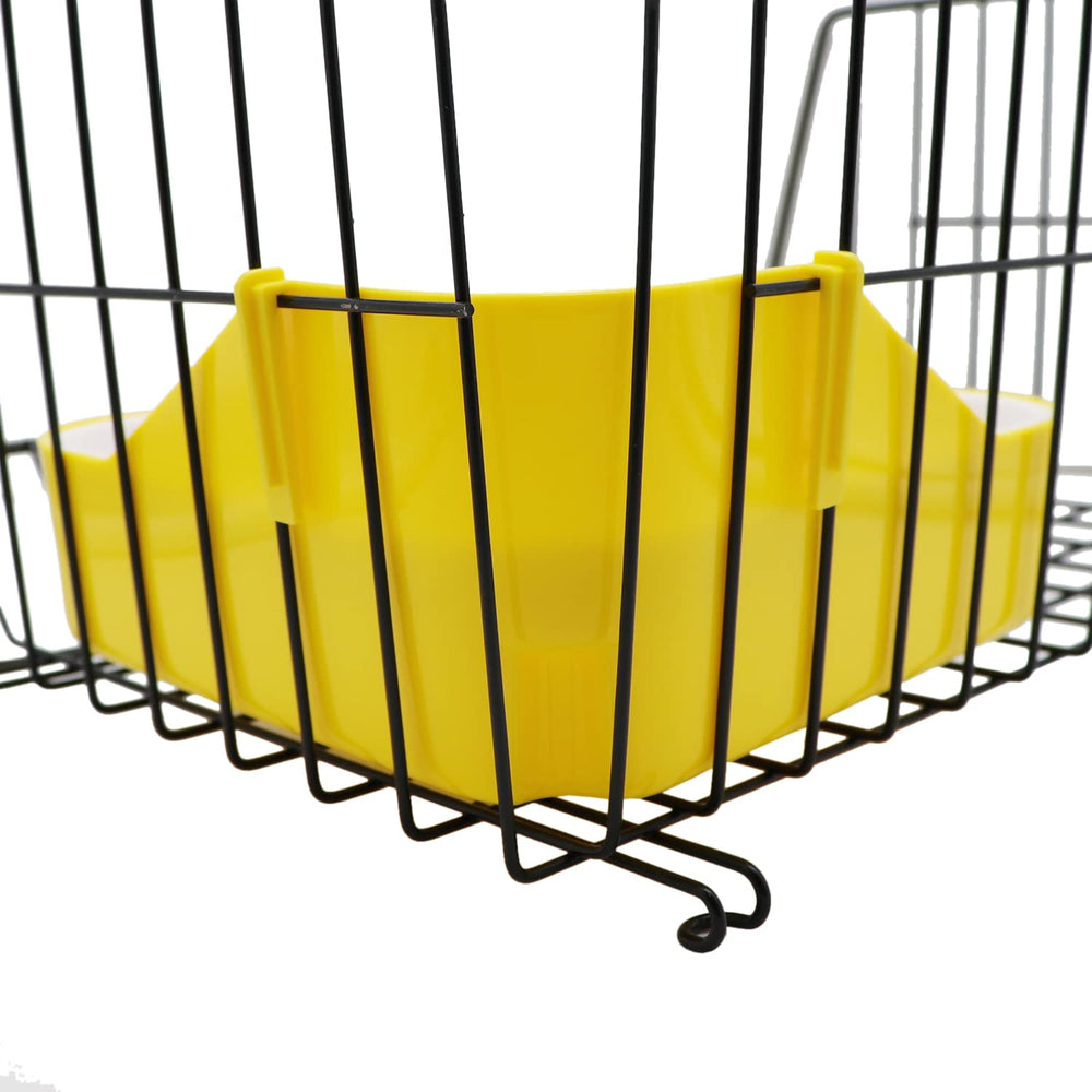 Litewoo en cage coin toilette utilisé par un lapin pour propreté facilitée