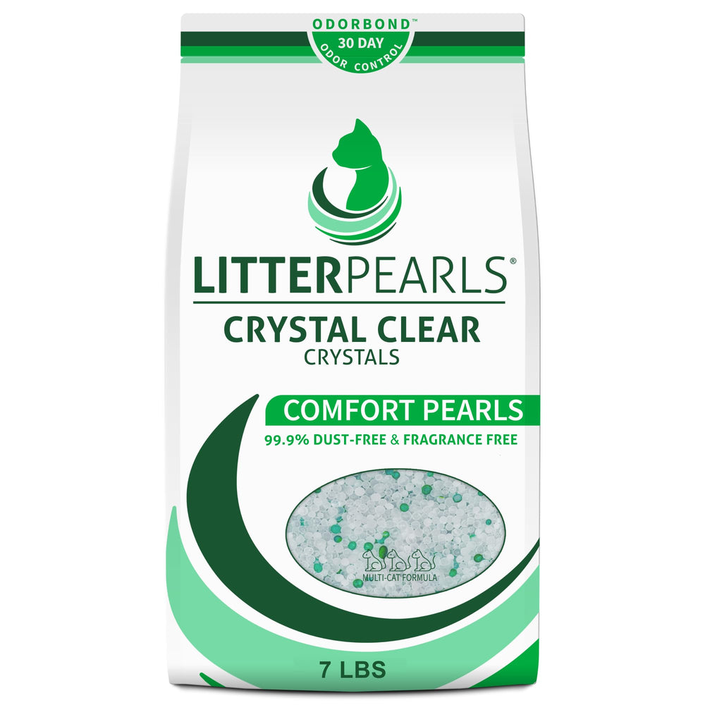 Litter Pearls emballage avant montrant sac pratique et bénéfice maniabilité