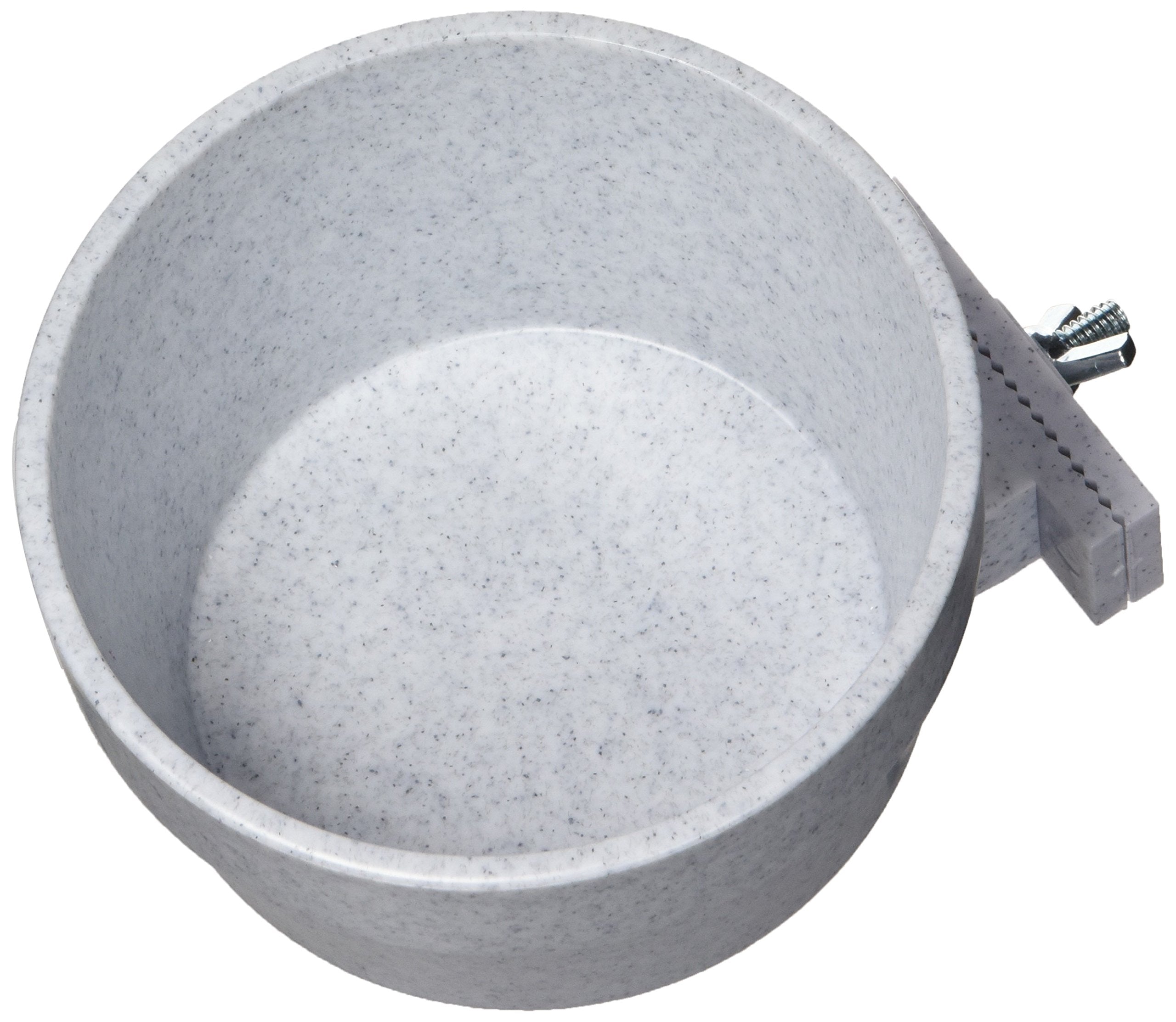 Lixit bol 20 oz vue de face montrant l'étiquette et la capacité, pratique pour portions