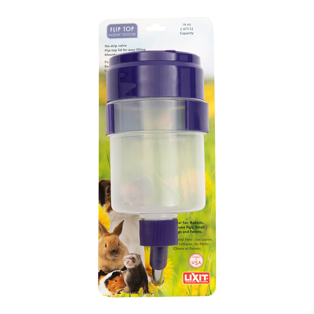 Lixit bouteille face avant montrant capacité et design pratique