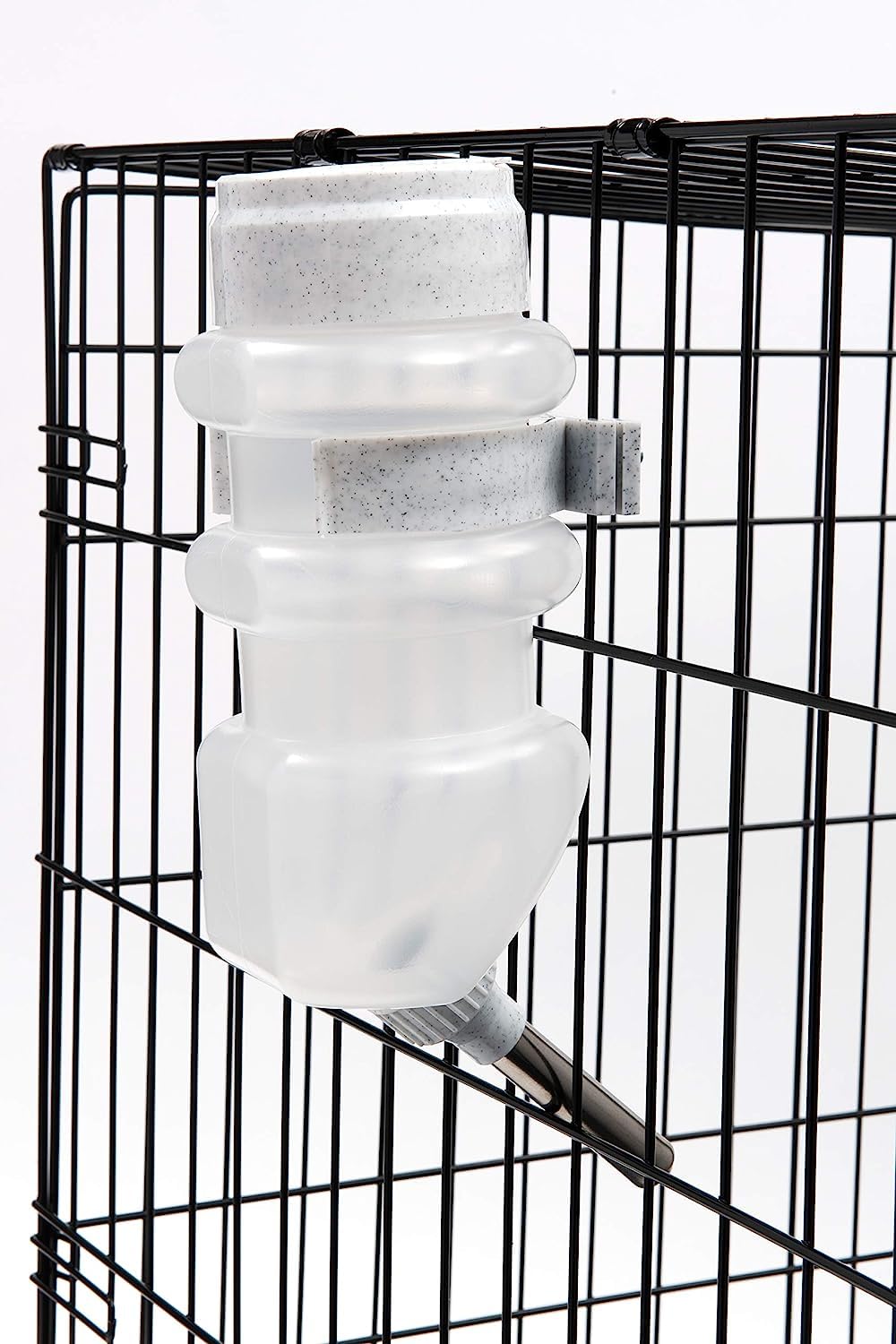 Lixit pince de fixation position haute sur cage, réglage pratique de la hauteur
