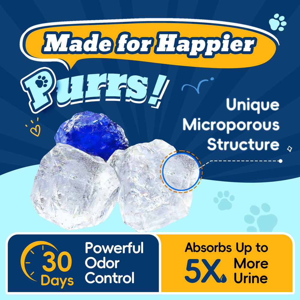 LMJP Crystal gros plan granules montrant absorption rapide