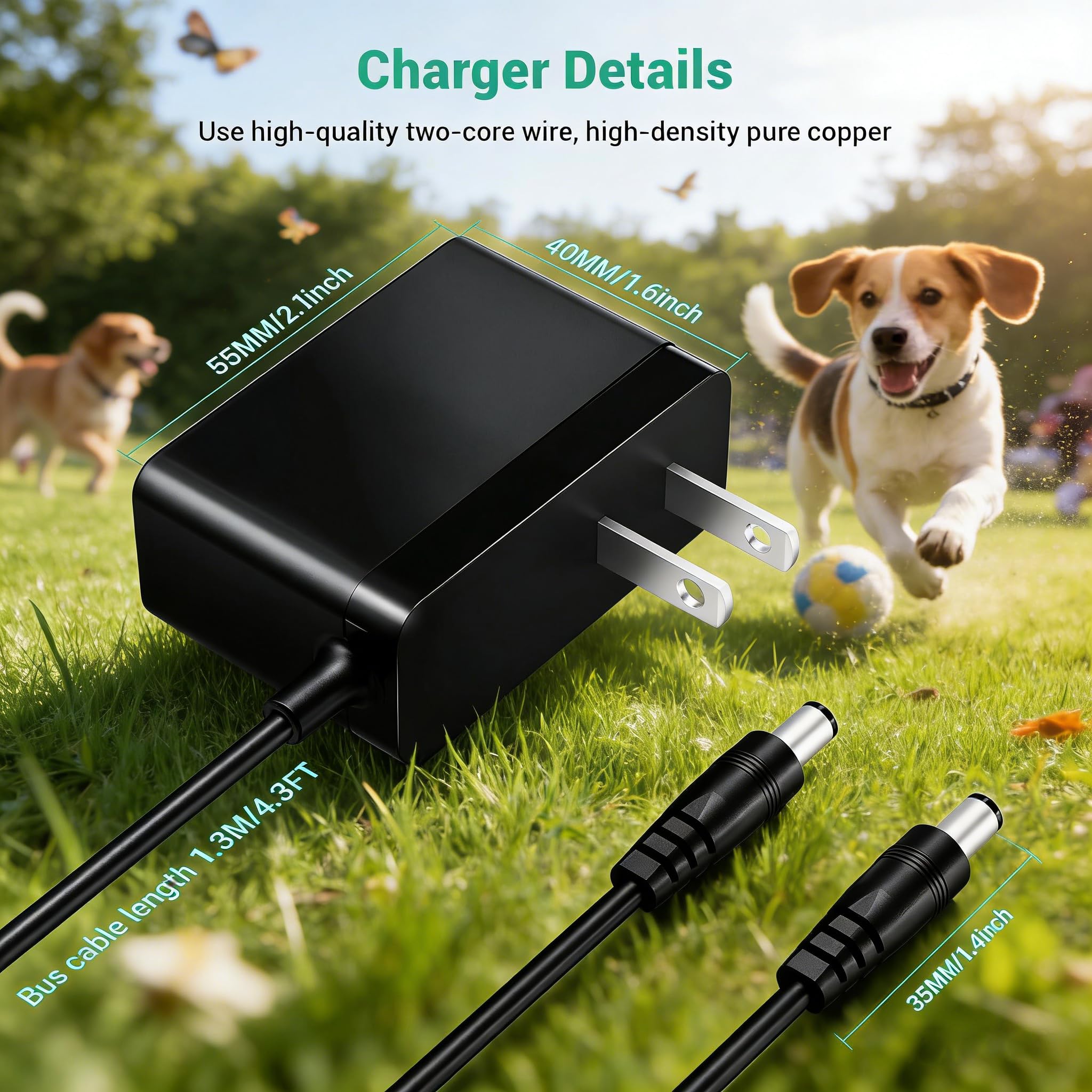 Lnauy chargeur en usage avec émetteur démontrant recharge facile