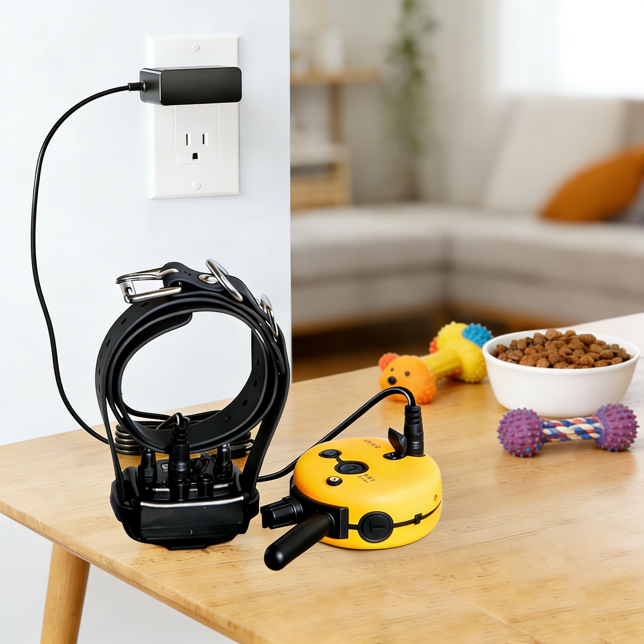Lnauy chargeur packaging et contenus montrant tout le matériel inclus