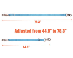 Loaged gros plan sangle et couture en nylon renforce, durabilité assurée