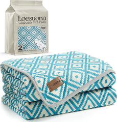Loesuona tapis face emballage montrant lot de 2 et protection durable