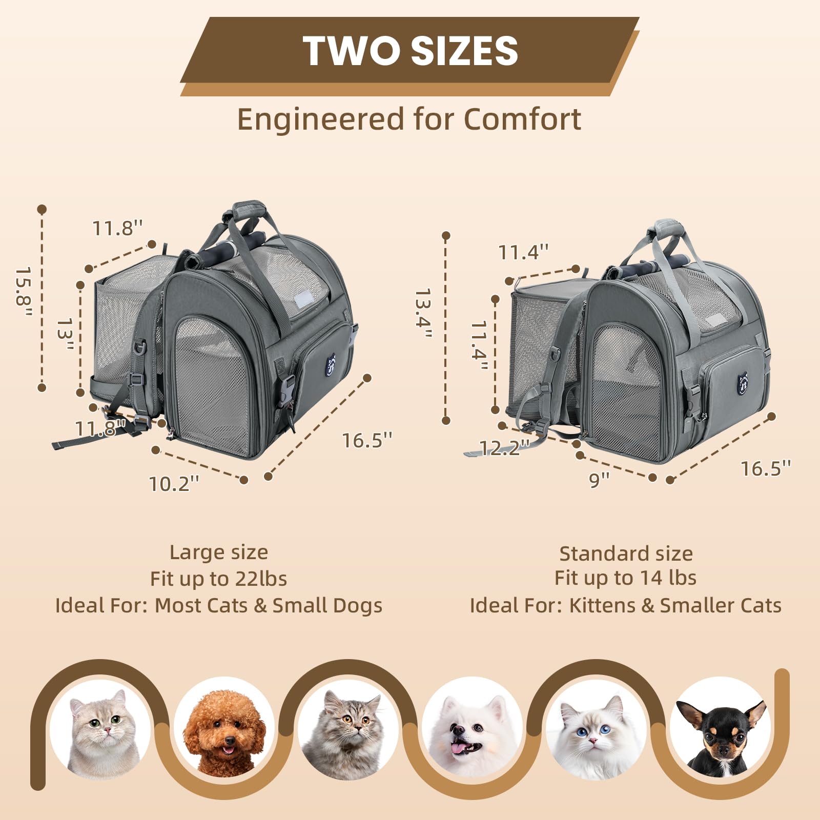 LOLLIMEOW gros plan mesh résistant anti-griffures, protège tout en ventilant