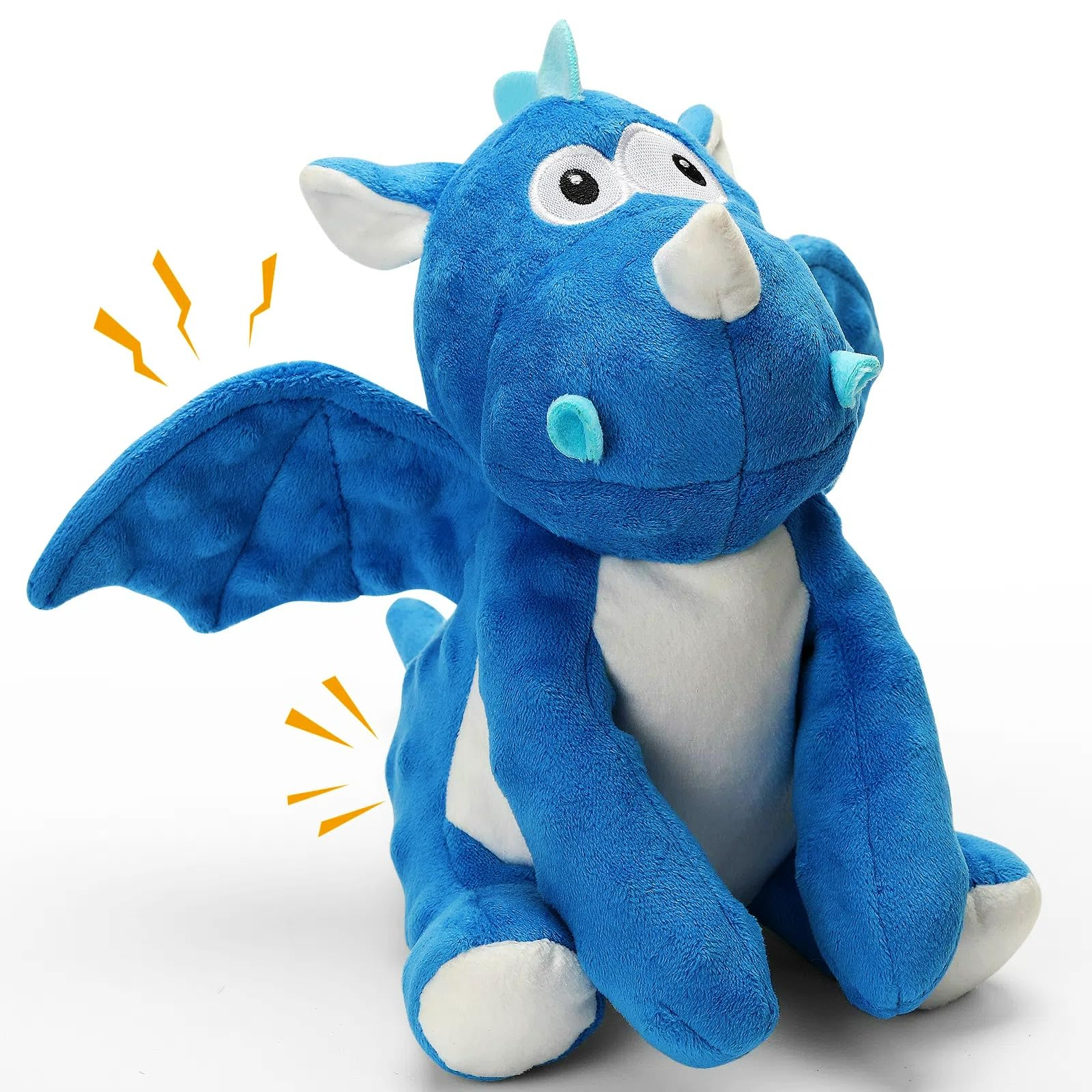 loncoldy dinosaure emballage face montrant le jouet prêt à offrir, durable et attrayant