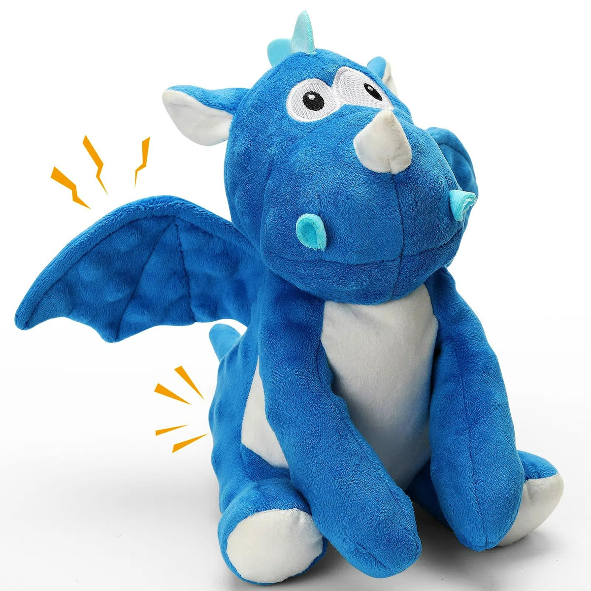 loncoldy dinosaure emballage face montrant le jouet prêt à offrir, durable et attrayant