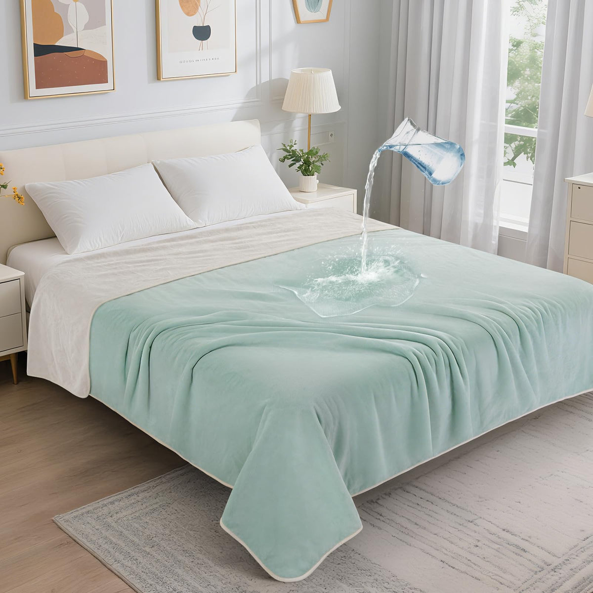 LOOBANI couverture étanche face avant montrant style et protection