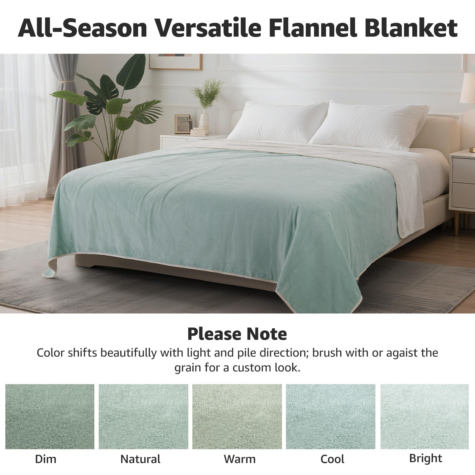 LOOBANI gros plan texture flanelle soulignant chaleur et douceur