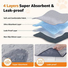 LOOBANI tapis dos antidérapant montrant silicone inférieur pour stabilité accrue