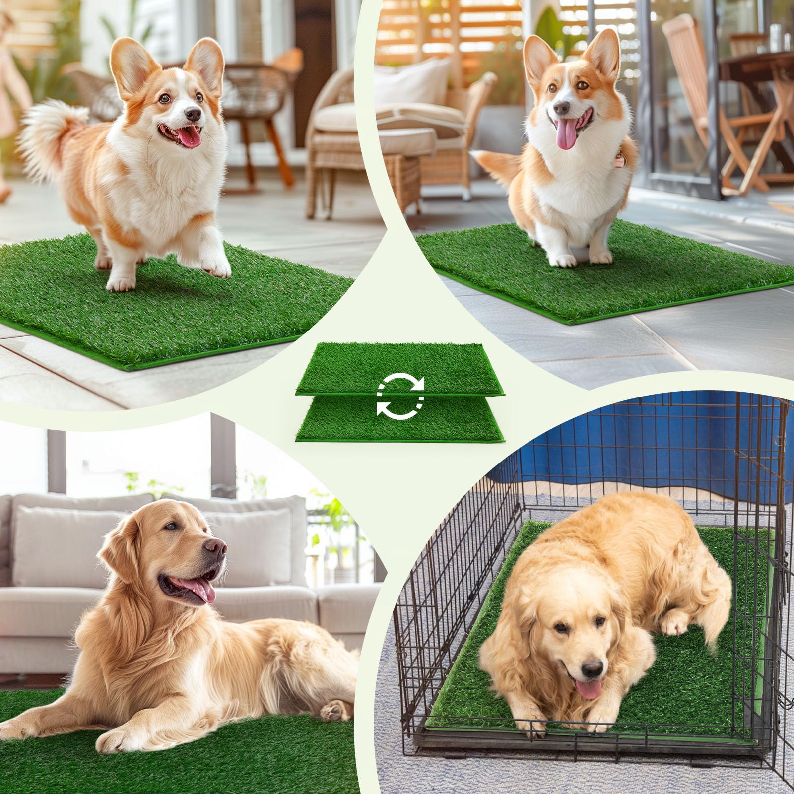 LOOBANI tapis séchant après lavage prouvant entretien facile et rapidité