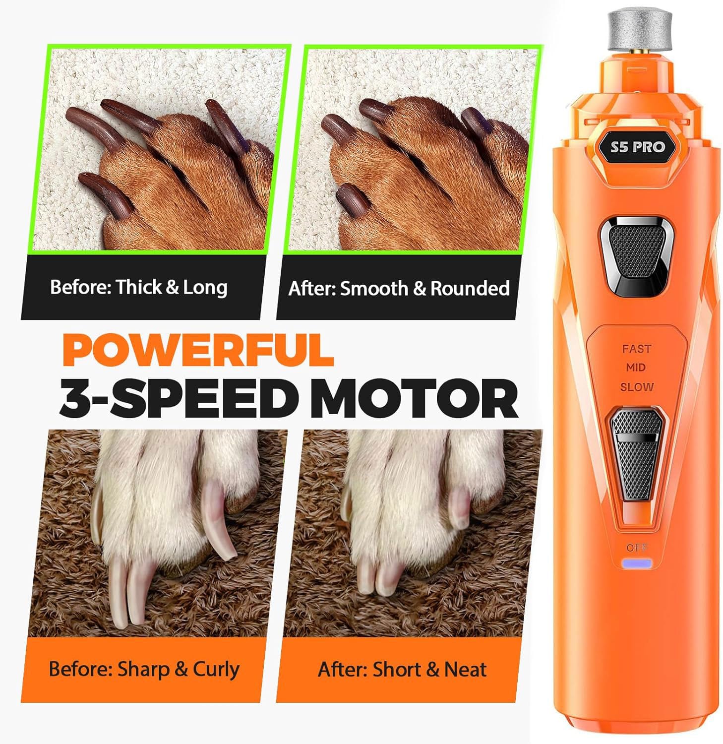 LOPSIC en utilisation sur chien calme réduisant stress pendant coupe