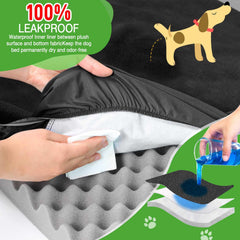LotuFlor détail du revêtement imperméable protégeant le matelas des liquides