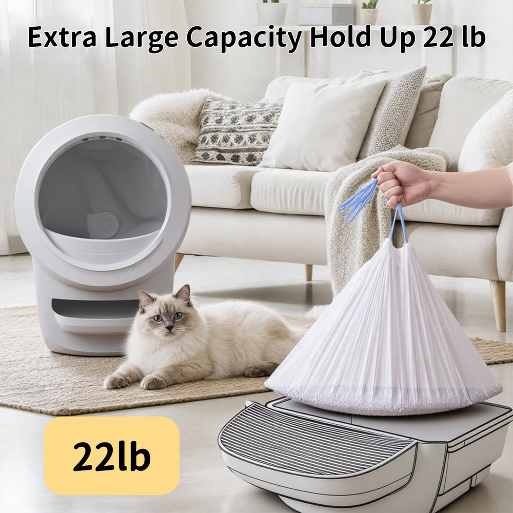 Loveishere sac à côté d'un seau pour montrer la grande capacité