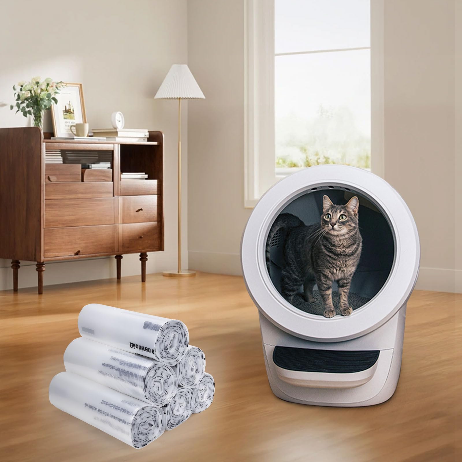 Loveishere pack de 150 sacs présenté dans une cuisine pour gain de temps