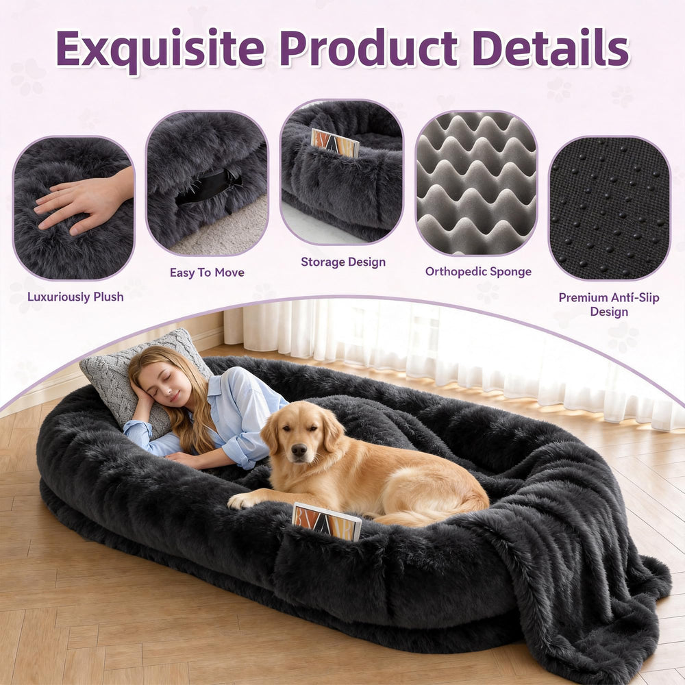 LOVEPals gros plan sur le rembourrage polyester pour maintien moelleux