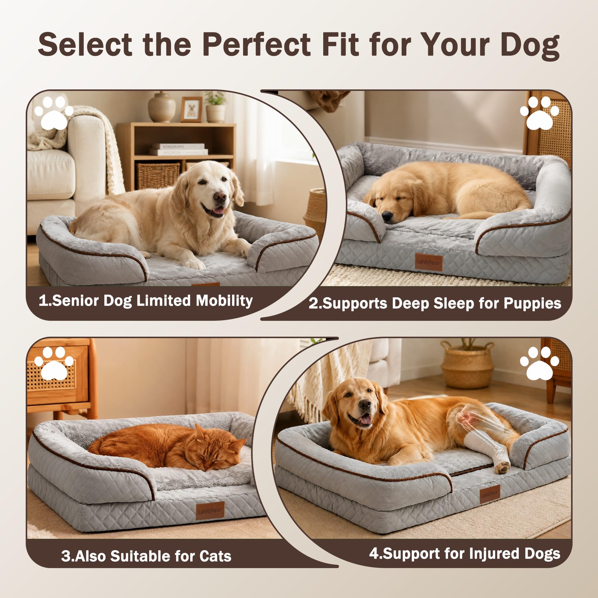 LOVEPals tapis de propreté réutilisable posé, pratique pour entraînement