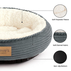 Love's cabin gros plan du tissu coupe-pile, douceur protectrice